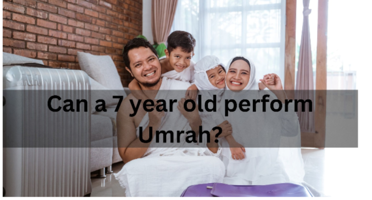 Can a seven-year-old perform Umrah?