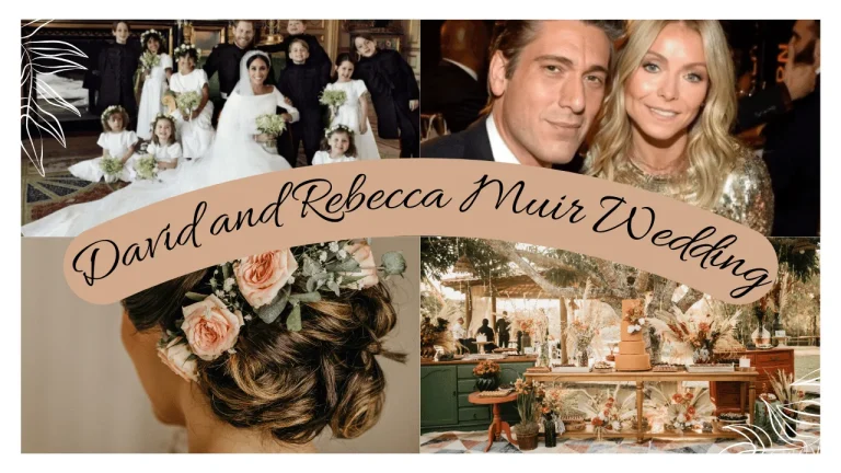 David and Rebecca Muir Wedding: Unveiling Lives, Love