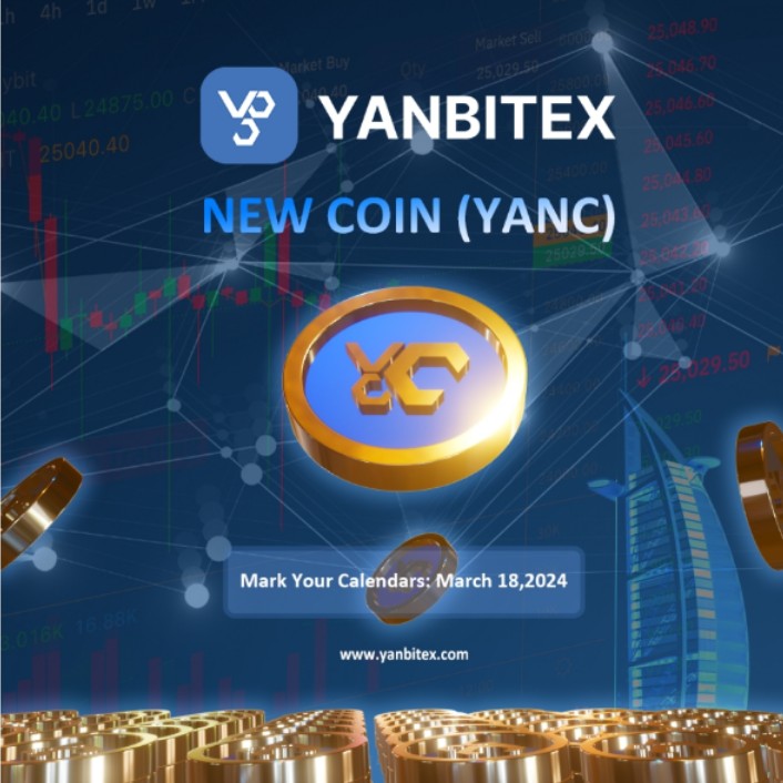 Yanbitex Prepares to Unveil Yanc in Dubai, Revolutionizing the Crypto Landscape