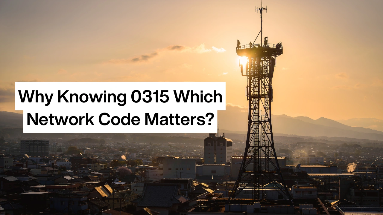 Why Knowing 0315 Which Network Code Matters